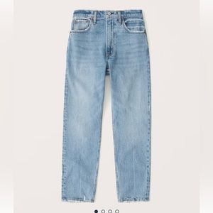 Abercrombie & Fitch High Rise Mom Jean